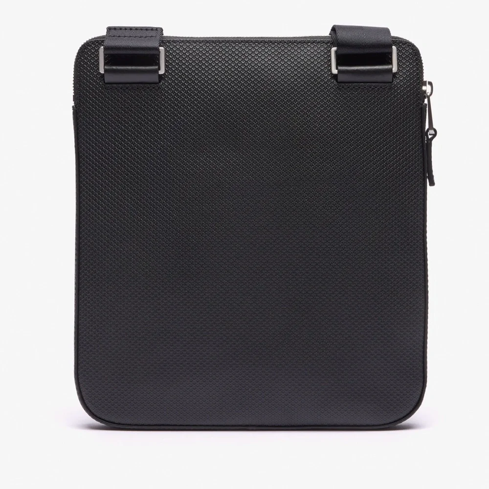 Lacoste Chantaco Leather Shoulder Bag